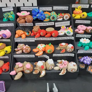 Articulating Turtle Series Collectible Figurines