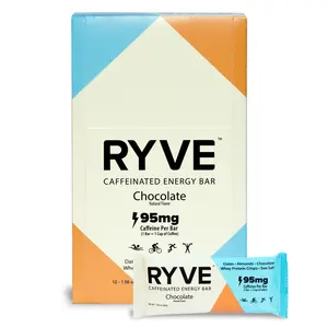 Caffeinated Chocolate Energy Bar (12-Pack)