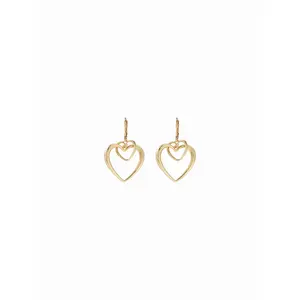 Cider HEART DROP EARRINGS