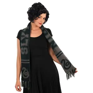 Slytherin Reversible Knit Scarf