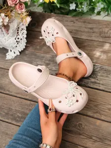 Women's Slip-On Mules, Minimalist Casual Clogs, Lightweight Fashion, Easy to Wear, Elegant Bow Design, All-Season Comfort Shoes
