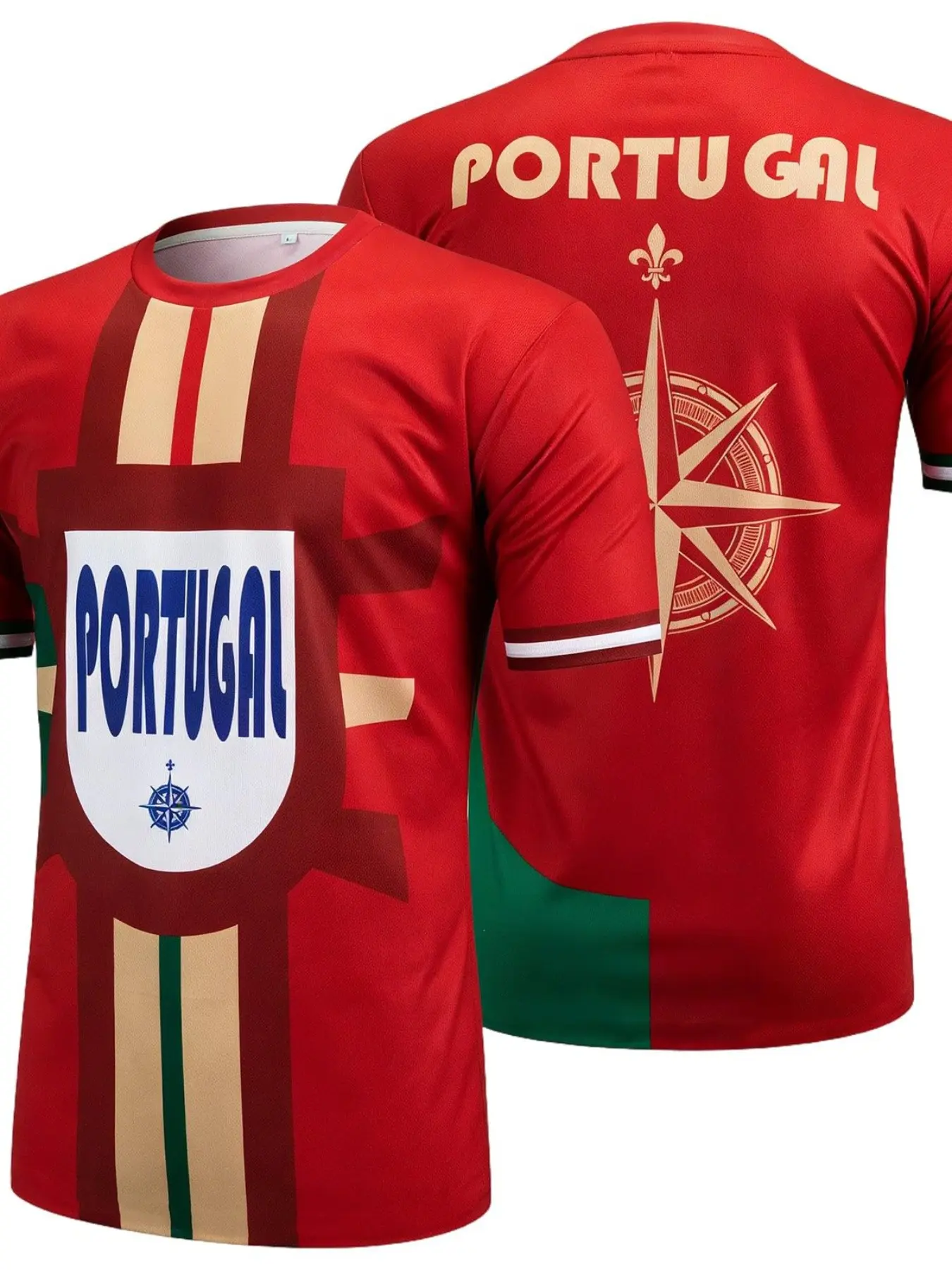 Portugal Football Fan Jersey 2026, International Soccer Shirt, Soccer Jerseys, Sportswear Top, Quick-Dry Short Sleeve, Vintage Streetwear, Sports Top, Sportswear Clothing, Must-Have for Matches