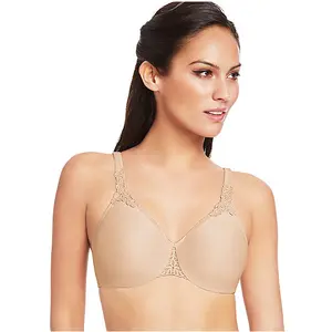Wacoal Bodysuede Ultra Full Figure Seamless Underwire Bra - Nude