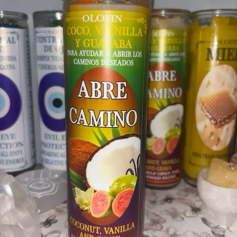 Open Roads / Abre Caminos Candle