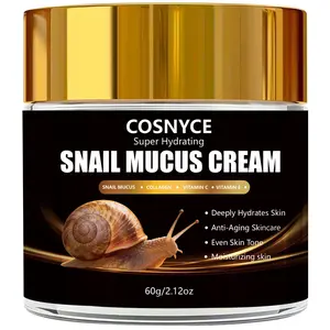 Cosnyce Snail Mucus Moisturizer Cream with Retinol & Ingredients, Hydrating Skincare for Smooth Skin Texture