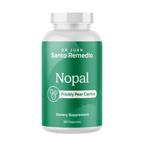 Santo Remedio Nopal, Sugar and Gluten Free Dietary Supplement, Prickly Pear Cactus Dietary Supplement, 700 mg, 180 Capsules, 90 Servings Per Container Healthcare Natural