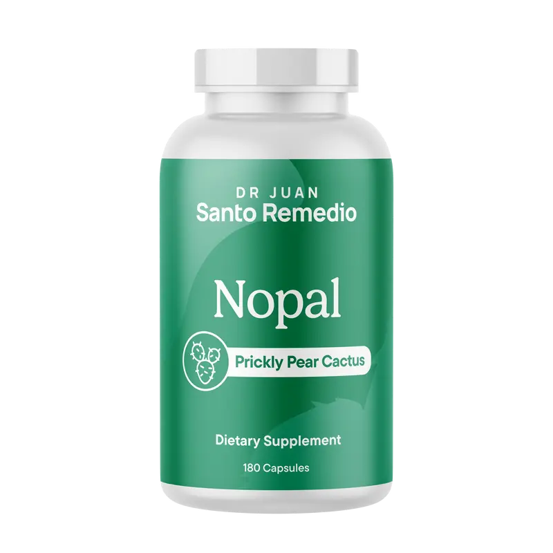 Santo Remedio Nopal, Sugar and Gluten Free Dietary Supplement, Prickly Pear Cactus Dietary Supplement, 700 mg, 180 Capsules, 90 Servings Per Container Healthcare Natural