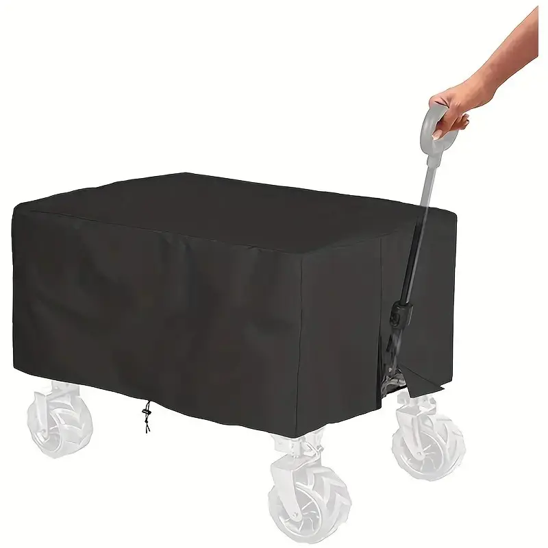 1pc Camping Cart Cover, Snug Fit Wagon Cover for Outdoor Garden Camping Picnic, Folding Wagon Stroller Trolley Cart Accessories, Gardening, Convenient