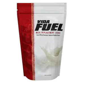 Vida Fuel Fitness Meal Replacement Shake Pure Whey Formula Natural Vanilla Flavor 22 oz