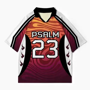 Psalm 23 Christian Collar Jersey