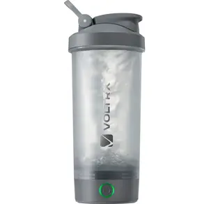 VOLTRX Protein Shaker Bottle, Merger USB C Rechargeable Electric Protein Shake Mixer, Shaker Cups for Protein Shakes and Meal Replacement Shakes, BPA Free, 24oz