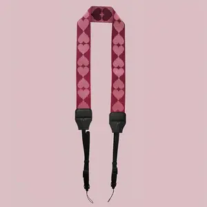 Heart Pattern Camera Shoulder Strap