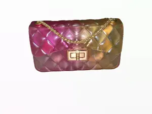 Small Pink & Yellow Jelly Bag