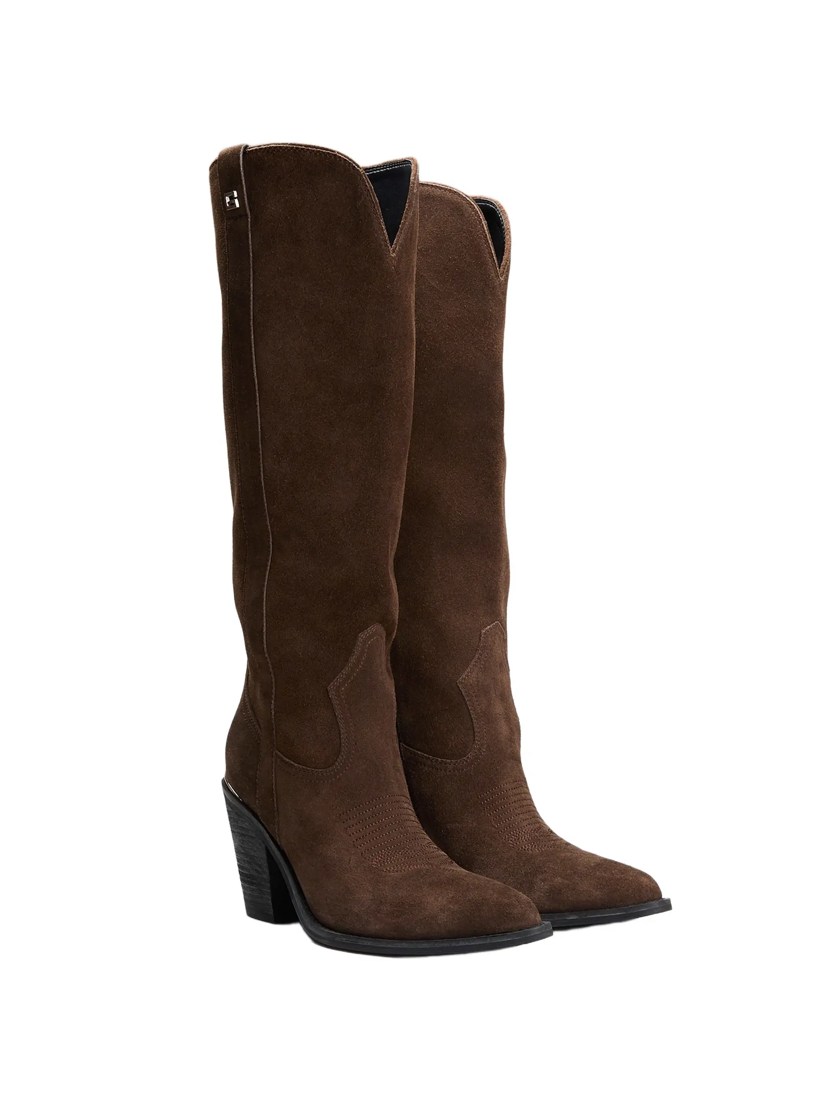 GUESS Female Sashan Suede Knee-High Boots