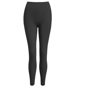 Maisy Women's Thick Rib Long Leggings in Nylon-Spandex Blend - Comfortable Fit for Any Occasion