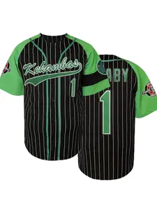 Men's Stitched Baseball Jersey Embroidery Loose Uniforms Breathable Outfits Casual Sports Short Sleeves Stripes Baseball Shirts Suitable for Training and Casual Wear For All Seasons Embroidered Baseball Jersey Breathable Sports Top