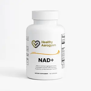 Healthy Aarogyam NAD+ - 60 Capsules for Normal Aging & Cardiovascular Health - Natural Vitamin Supplement for Daily Intake