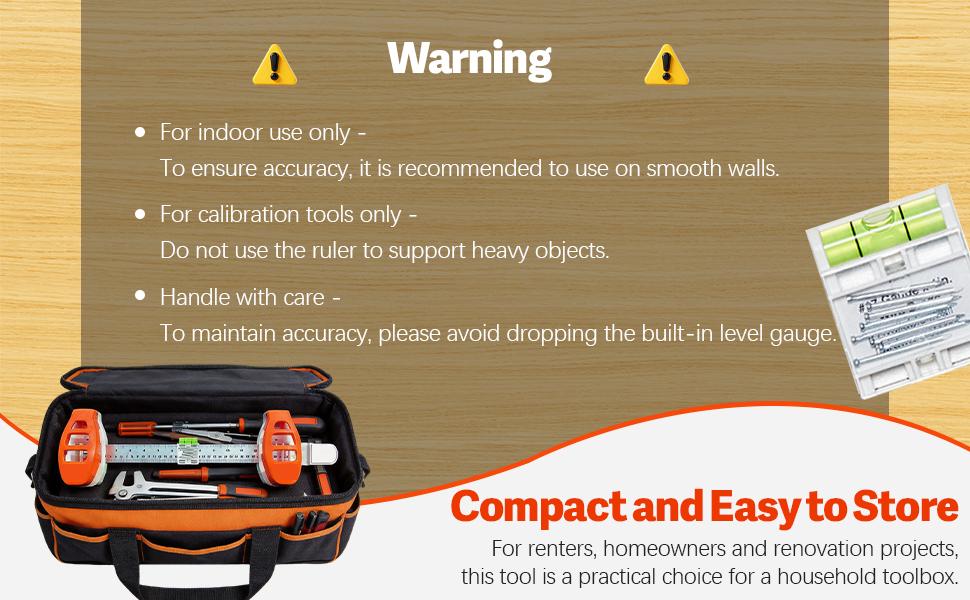 Level Ruler Picture Hanging Tool with Level – Precision Wall Mount Guide for Frames & Artwork, Easy Alignment Hanging Tool with Built-In Level for Home Decor Installation