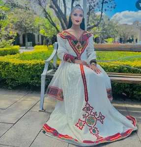 Golden Design Habesha Dress