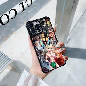 cool anime R-Record of R-Ragnarok phone case For iPhone 17/16/15/14/13/12/11/Pro/ProMax/Plus/17Air/Xsmax. Four-corner airbag electroplated anti-drop soft Case, Shockproof Cover, Durable Material, Uv Printed, cartoon Merchandise, Trendy Gift for Birthday