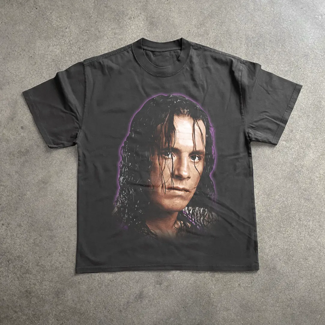 The Hitman Wrestler Heavyweight Black Vintage Tee, The Hitman Wrestler T-Shirt, Unisex Shirt, WWA Shirt, Hip Hop Graphic Tees, Gifts Shirt, Menswear Womenswear Streetwear