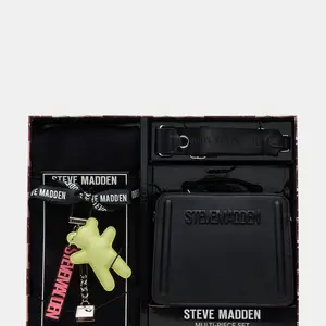 Steve Madden EVELYN CHARM BOX GIFT SET BLACK