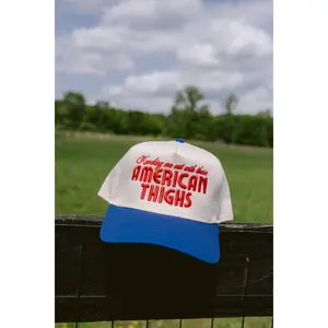 American Thighs - Royal Blue Vintage Trucker Hat