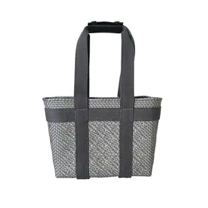 Chic Mini Tote Bag - Silver