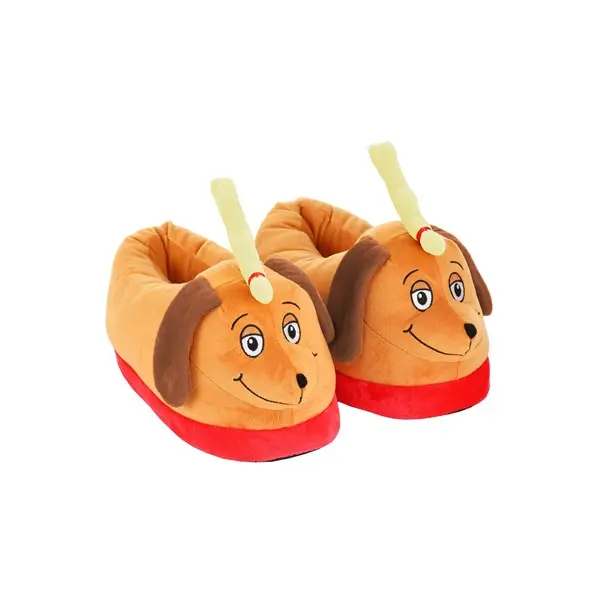 Adult Grinch Reindeer Max 3D Slippers Adult Grinch Reindeer Max 3D Slippers