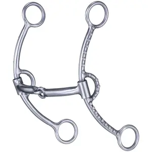 Tough-1 Sweet Iron Snaffle Lifter Bit