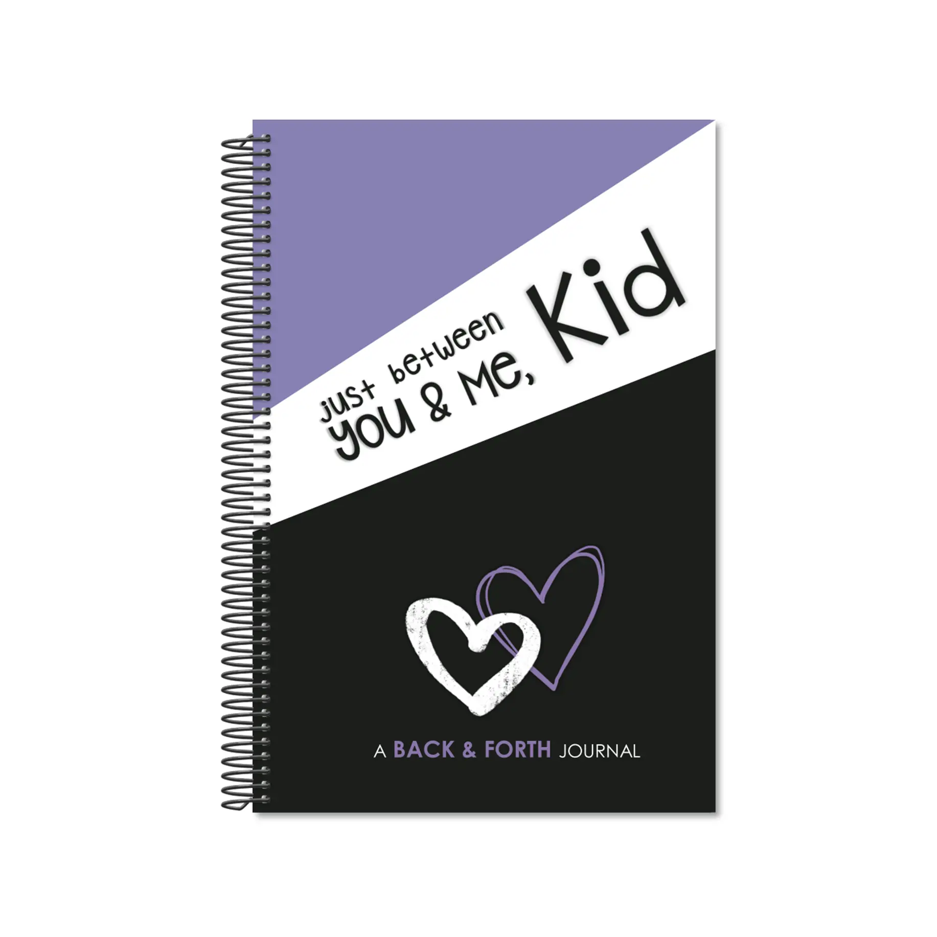 Purple Spiral Bound