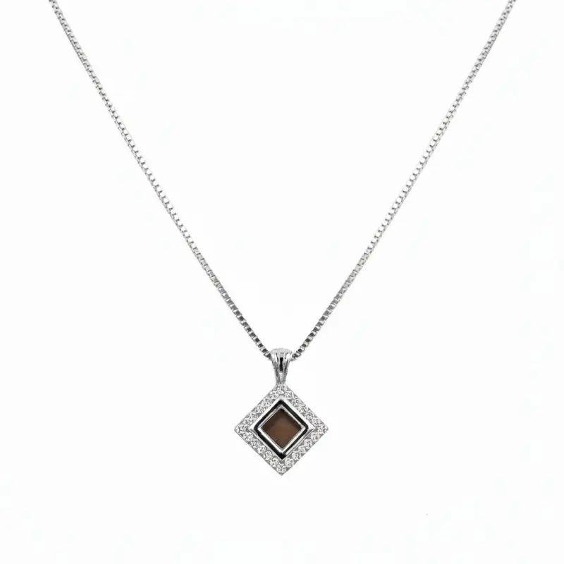 Silver Bond Bible Necklace