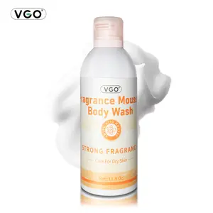 VGO Fragrance Mousse Body Wash - Luxurious Cleansing with Rich Creamy Lather & Pleasant VGO Fragrance for Refreshing Aromatic Experience