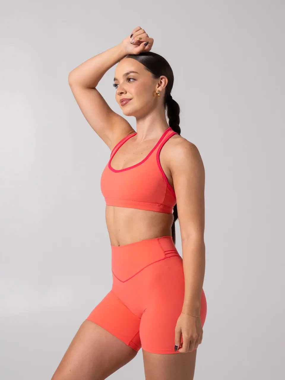 Sweetheart Nubre Sports Bra - Tequila Sunrise and Punch