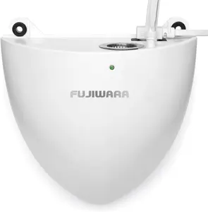 FUJIWARA Condensate Mini Pump Exquisite Automatic Condensation Drain Removal Pump Wall Mounted Quiet for HVAC,Air Conditioner,Dehumidifier,Furnance,Ice Maker,Suitable for A/C 1-5HP 3700W (FUJ—40L)