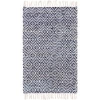 White Navy 3' 1  x  5' 1