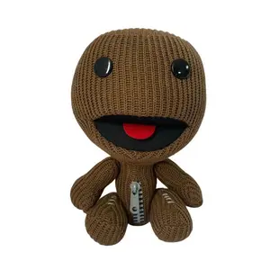 Game Little Big Planet Sackboy Plush Toys 25cm Stuffed Doll Fans Desktop Ornaments XMAS Holiday Birthday Toys
