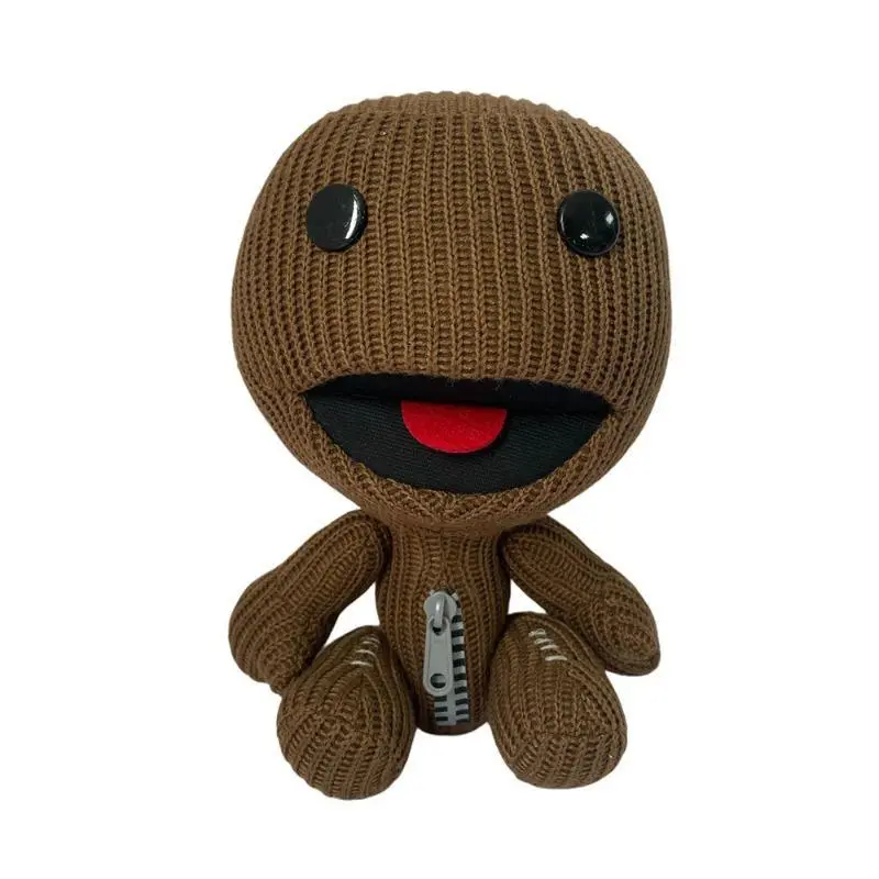 Little Big Planet Sackboy Soft Stuffed Animal, 25cm Cute Stuffies Plush Toy, Fans' Desktop Ornament, Xmas Holiday Birthday Gift (Toys & Hobbies)