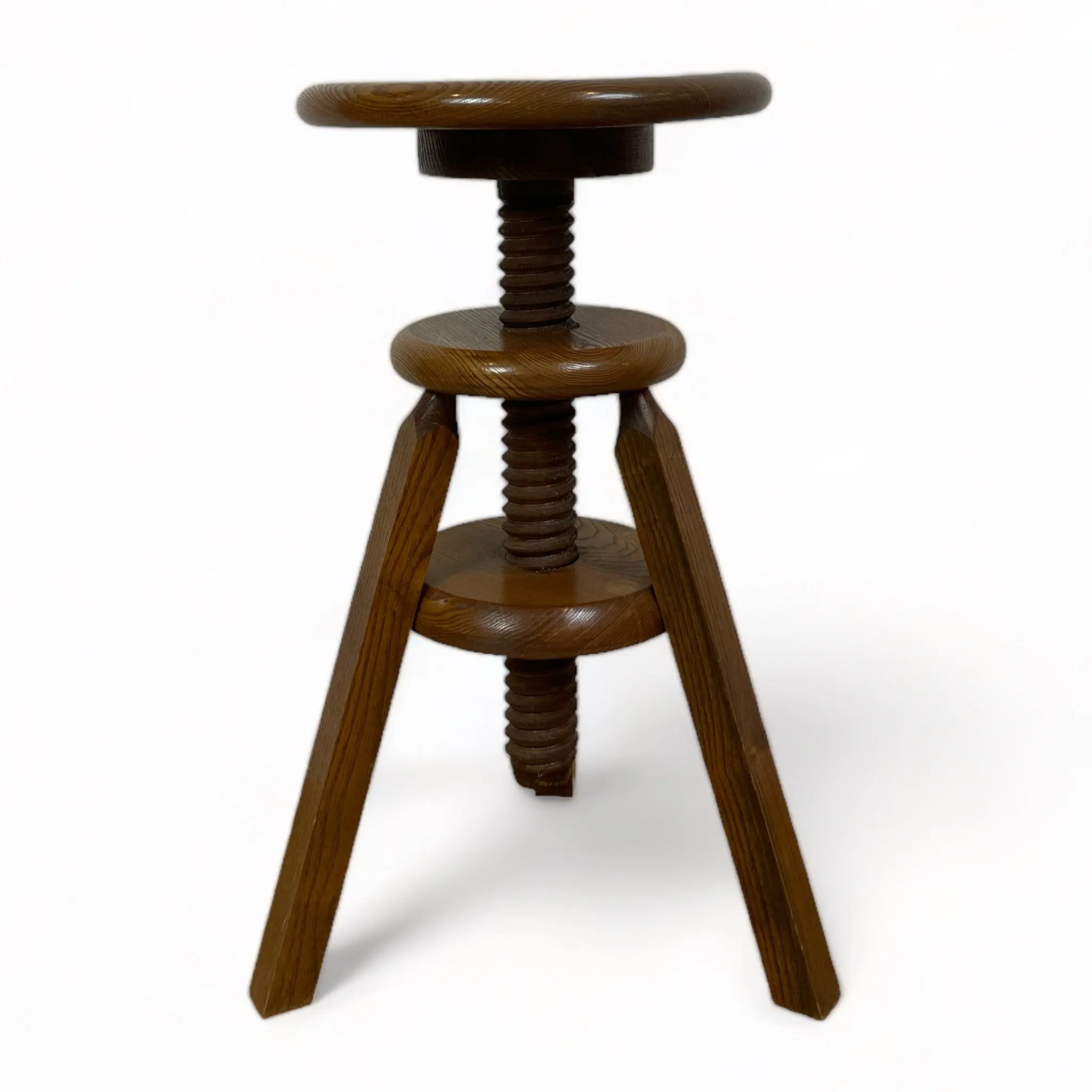 Mid Century Tripod Stool