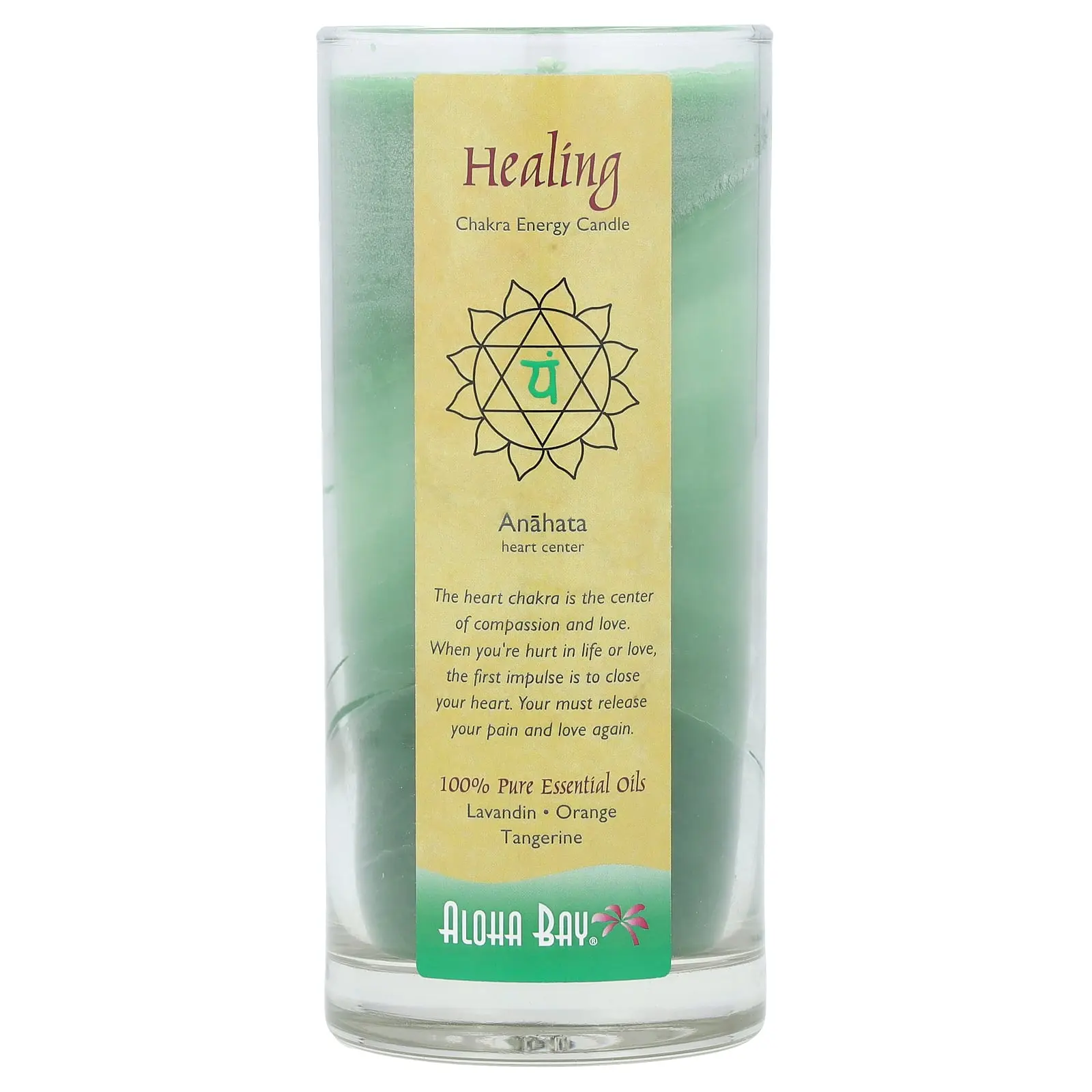 Aloha Bay Chakra Energy Candle, Healing, Lavandin, Orange, Tangerine, 11 oz Aloha Bay Chakra Energy Candle, Healing, Lavandin, Orange, Tangerine, 11 oz