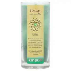 Aloha Bay Chakra Energy Candle, Healing, Lavandin, Orange, Tangerine, 11 oz