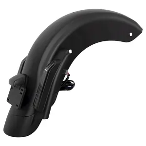 Unpainted Stretched Rear Fender System for Harley® Touring '14-'25