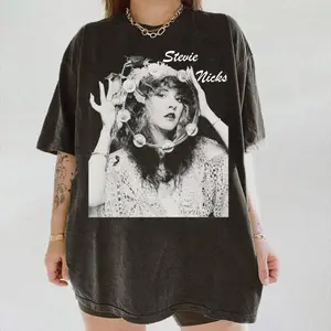 Stevie Nicks Vintage 70s T-Shirt Gypsy Aesthetic Outfit ta261120