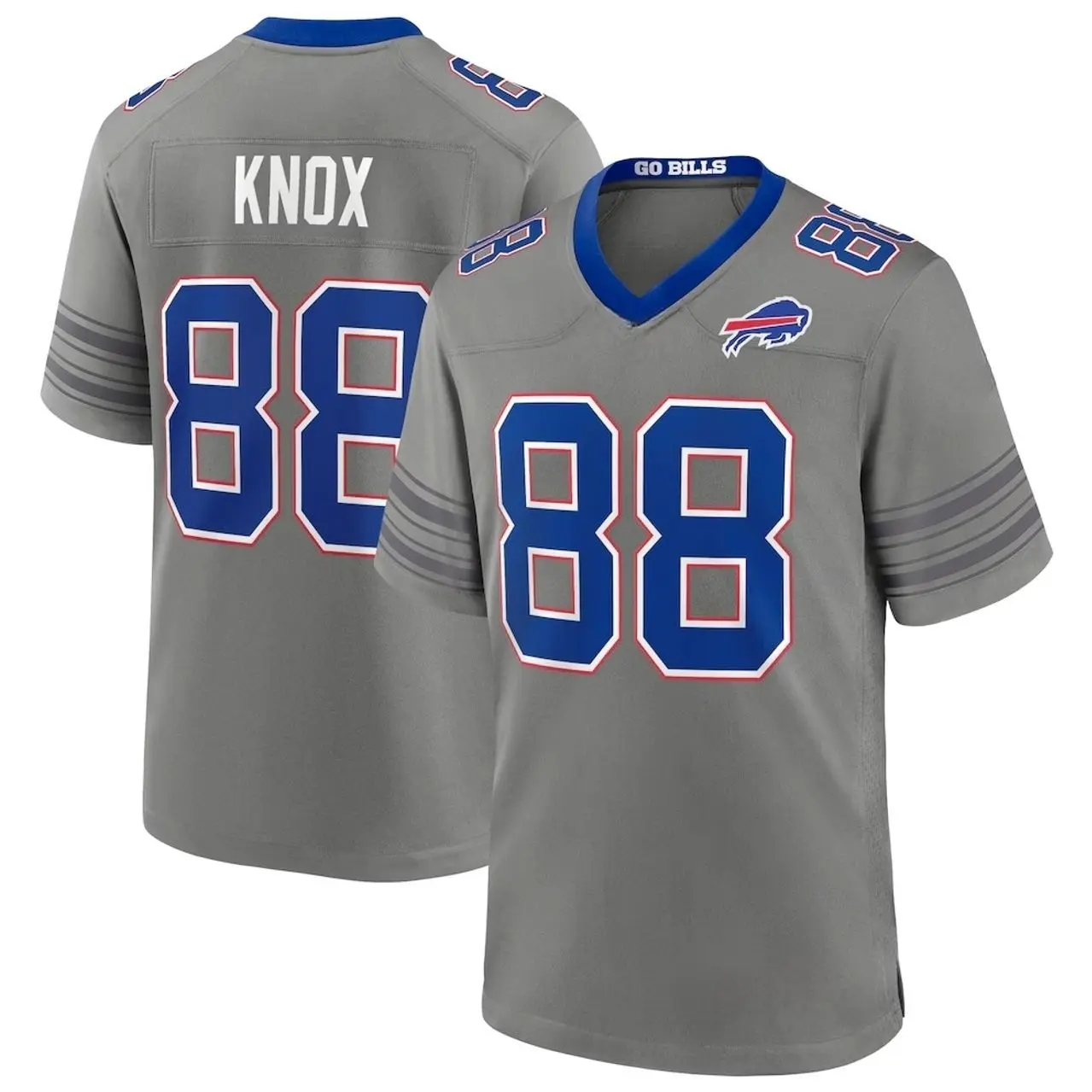 Unisex Football Buffalo Knox 88 Nickel City Game Jersey - Gray New 2026