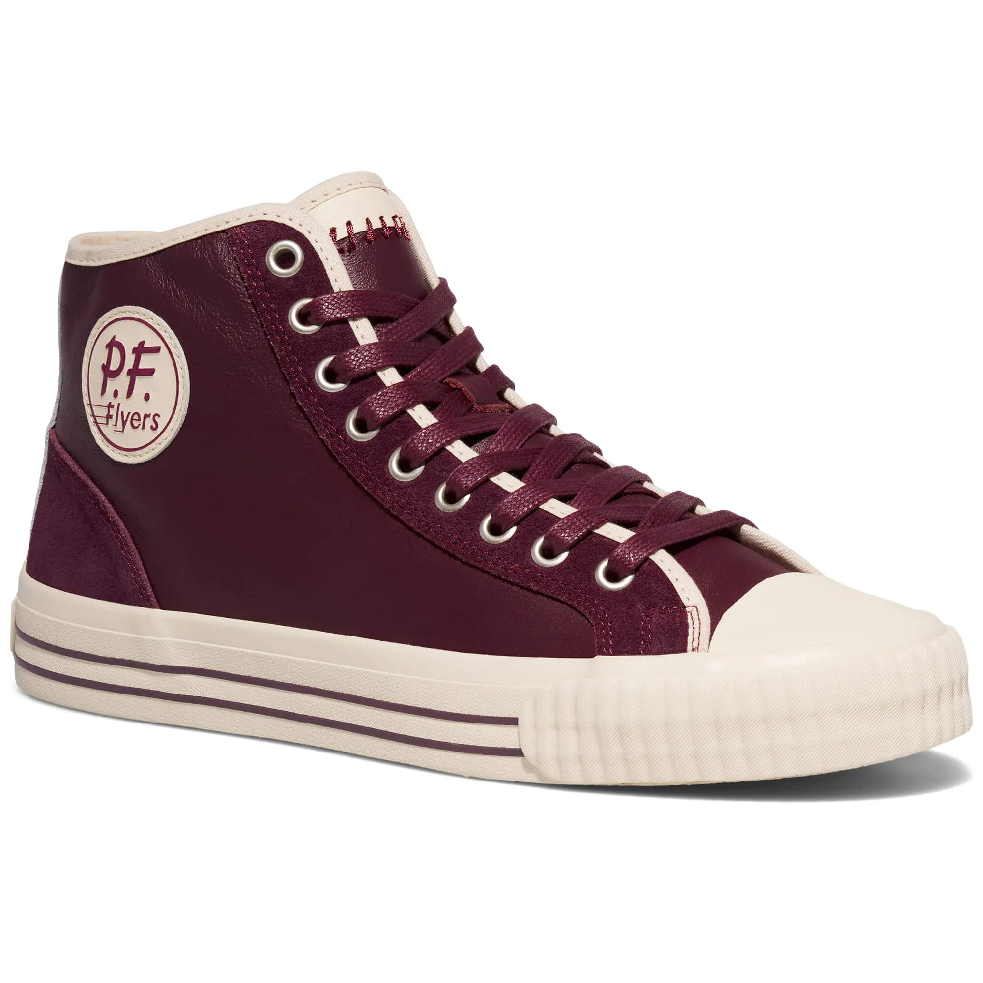 Center Vintage High-Top Burgundy/Antique White