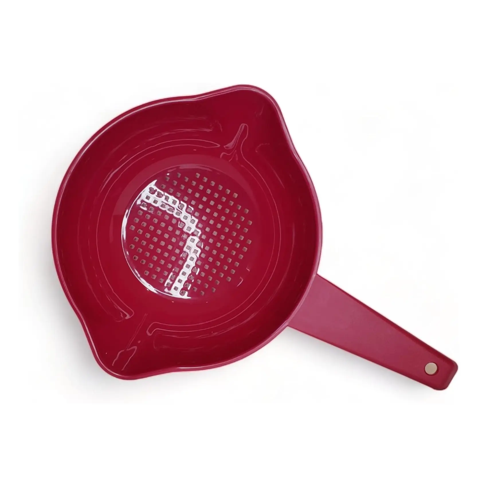 1 Quart Colander Strainer with Handle in Color Vineyard