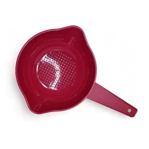 1 Quart Colander Strainer with Handle in Color Vineyard