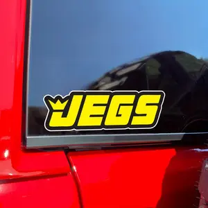 Jegs Product Stickers, Bumper Stickers, Car Decal, Vinyl Stickers, Decal for cars, 5-inch