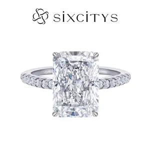 【V8】sixcityspackage 4CT Cubic Zirconia Everyday Ring