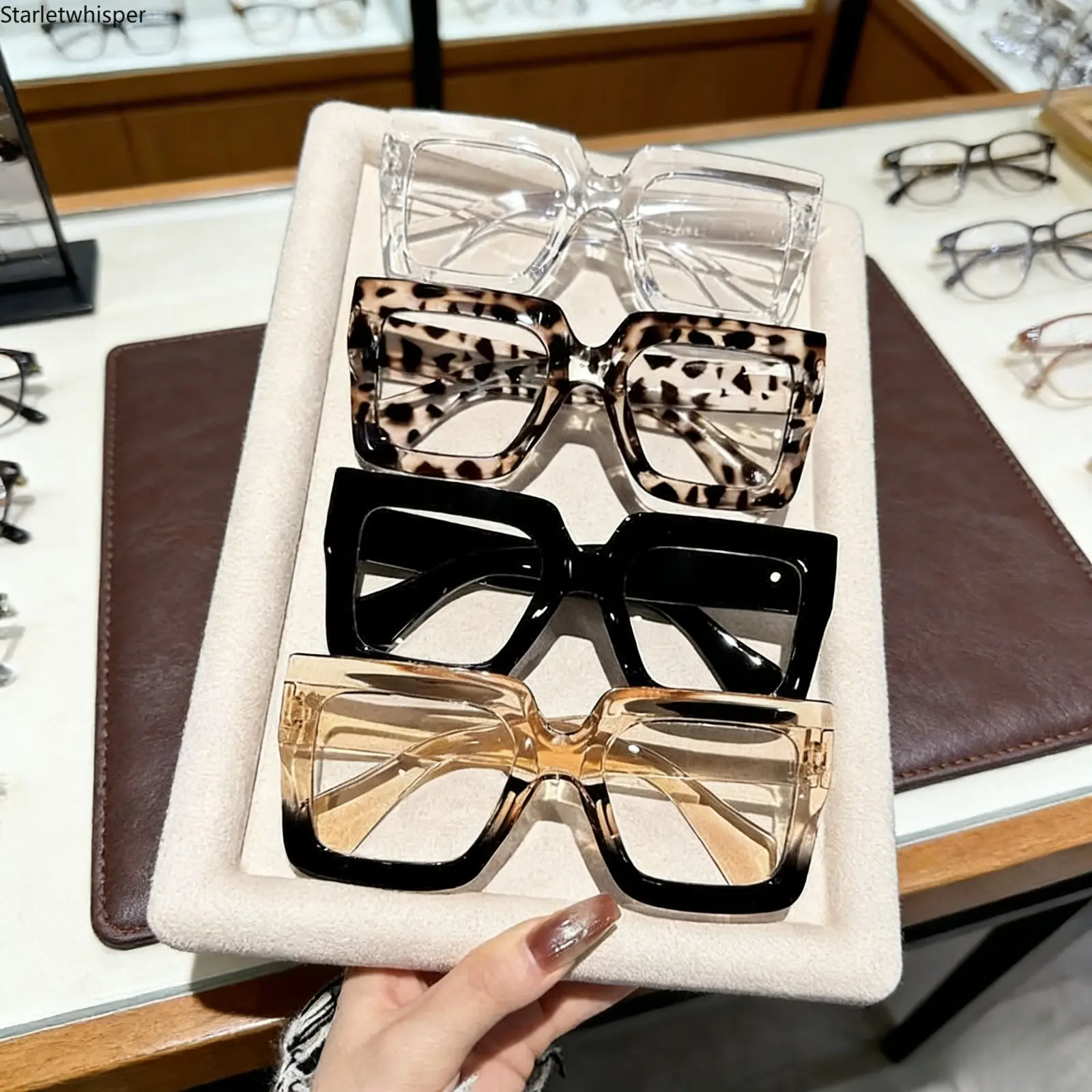 4-Pack Unisex Trendy Leopard & Ombre Sunglasses, Retro Y2K Fashion Eyewear with UV400 Protection, Lightweight Casual Shades Perfect for Daily Wear, Travel & Outdoor Activities